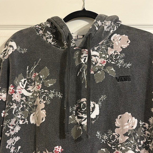 Vans Floral Hoodie Washed Black - Picture 2 of 7